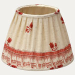 Decors Barbares Polonaise Red Handsewn Lampshade