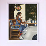 Jack Vettriano Morning News Mounted