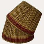 Rare Vintage Pochampally 100% Pure Silk Ikat Lampshade