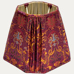 Tassinari & Chatel Sumptuous Cut Corner Silk Lampshade