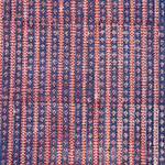 Vintage Indian Block-printed Striped Textile