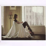 Jack Vettriano In Thoughts of You Mounted