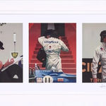 Jack Vettriano Tension Timing Triumph Mounted