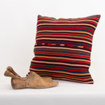 46x46cm 18x18in Jajim Striped Cushion