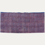 Vintage Indian Block-printed Striped Textile