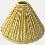 Fortuny Tapa & Yellow Lampshade