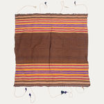 Vintage Ottoman Striped Textile with Tassels