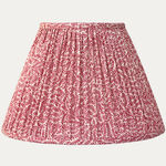 Soane Coral Pink Lampshade with Silk Lining