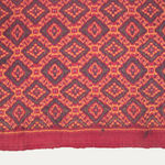 Vintage Indonesian Geometric Silk Textile