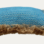 Jane Shelton Philip Cushion with Silk Trim handmade by Floren