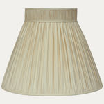 Avocado Taffetas Fontages Silk Collar Top Lampshade