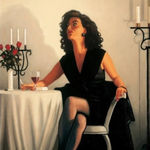 Jack Vettriano Table for One