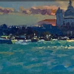 Richard Price Sunset over the Grand Canal
