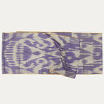 Vintage Uzbek Unusual Lilac Ikat