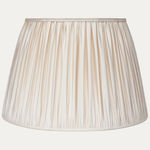 Douppion Eggshell Silk Pembroke Lampshade