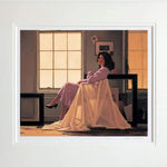 Jack Vettriano Winter Light and Lavender Mounted