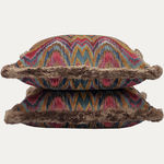 Clarence House Talcy Velvet Document Decorative Cushion handmade by Floren