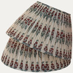 Robert Kime Field Poppy Fabric Lampshade for US Lamps