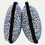 Schumacher Cheetah Ink Decorative Cushion handmade by Floren