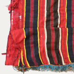 Silk Ribbon Striped Futah Shawl