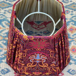 Tassinari & Chatel Sumptuous Cut Corner Silk Lampshade