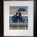 Jack Vettriano Blue Blue Mounted