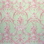 Barry Canvas Green Coral