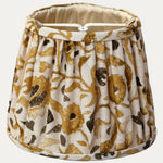 Zak and Fox Sarasa Handsewn Gathered Candle Clip Lampshade