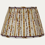 Le Manach Madame Elisabeth Tournesol Lampshade with Inset Trim