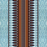 Madeleine Castaing Lola Montez Bleu Turquoise