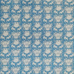 Toile Cherubins Bleu Crème