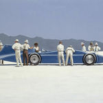 Jack Vettriano Bluebird at Bonneville