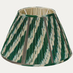 Robert Kime Navoi Ikat Lampshade with Silk Lining