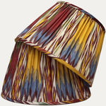 Stunning Multicoloured Adras Ikat Lampshade