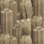 Manhattan Velvet Cream Brown