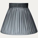 Douppion Fossil Silk Collar Top Lampshade