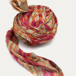 Vintage Rajasthan Leheriya Turban with Handmade Dyed Colours