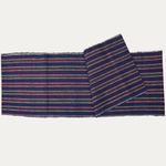 Vintage Turkish Striped Linen in Blue Red Yellow