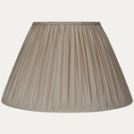 Smoke Faille Lugano Silk Empire Lampshade