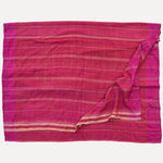 Vintage Striped Silk Shawl