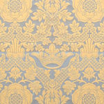 St Margaret Brocade White Gold