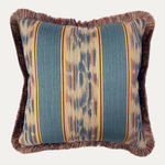Prelle Bourette Rayée Uzès Decorative Cushion