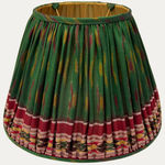 Vintage Pochampally Silk Ikat Sari Lampshade