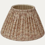 Flora Soames Daphne’s Feathers Rose Handsewn Gathered Empire Lamphade