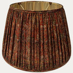 One-off Vintage Paisley Silk Sari Lampshade