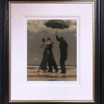 Jack Vettriano Dancer in Emerald Framed