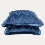 Namay Samay Jali Burgundy Decorative Cushion with Silk Trim handmade by Floren