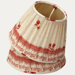 Decors Barbares Polonaise Red Handsewn Lampshade