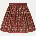 Robert Kime Ume Collar Top Lampshade with Silk Trim