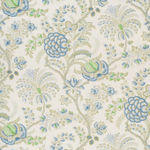 Palampore Blues Greens On Oyster